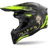 Casco Moto Cross Enduro Airoh WRAAAP DARKNESS Opaco taglia M