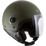 Casco Moto Demi-Jet Tucano Urbano EL JETTIN Verde Airborne O taglia L