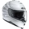 Casco Moto Integrale Hjc IS17 Doppia Visiera Ordin MC-10 Bia taglia XL