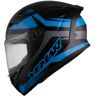 Casco Moto Integrale Vemar VH Ghibli Base Nero Blu taglia XL