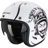 Casco Moto Jet Custom Scorpion BELFAST EVO ROMEO Bianco Opac taglia XS