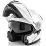 Casco Moto Modulare Acerbis Doppia Visiera Serel Bianco taglia L