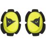 Coppia Di Saponette Dainese Pista Knee Slider Giallo Fluo taglia unica