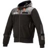 Felpa con Cappuccio Moto Alpinestars AS-DSL SHOTARO Nero taglia XL