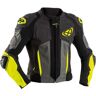 Giacca Moto in Pelle Ixon VENDETTA JK EVO Nero Antracite Gia taglia 3X