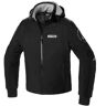 Giubbotto Moto Spidi HOODIE ARMOR H2OUT Nero Bianco taglia S