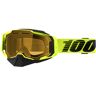 Occhiali Moto Cross Enduro 100% ARMEGA SNOW NUCLEAR CITRUS L taglia un