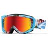 Occhiali Moto Cross Enduro Smith Fuel V2 Sweat-X M Blue Burn taglia un