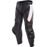 Pantaloni Moto in Pelle Dainese DELTA 3 Nero Bianco Rosso taglia 64