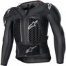 Pettorina Bambino Alpinestars YOUTH BIONIC ACTION V2 Nero taglia S/M