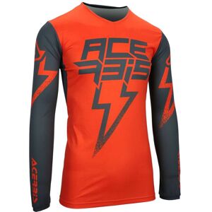 Maglia da Motocross Enduro ACERBIS X-FLEX BLIZZARD Arancio G taglia 3X