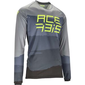 Maglia Mtb Acerbis Flex Speed Grigio Giallo taglia XL