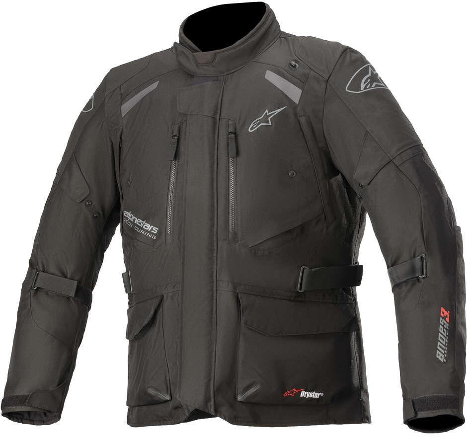 Giubbotto Moto In Tessuto Alpinestars ANDES v3 Drystar Nero taglia XL