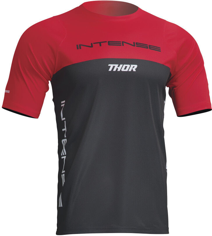 Maglia Bici Mtb Thor JERSEY Assist Censis Nero Rosso taglia XS