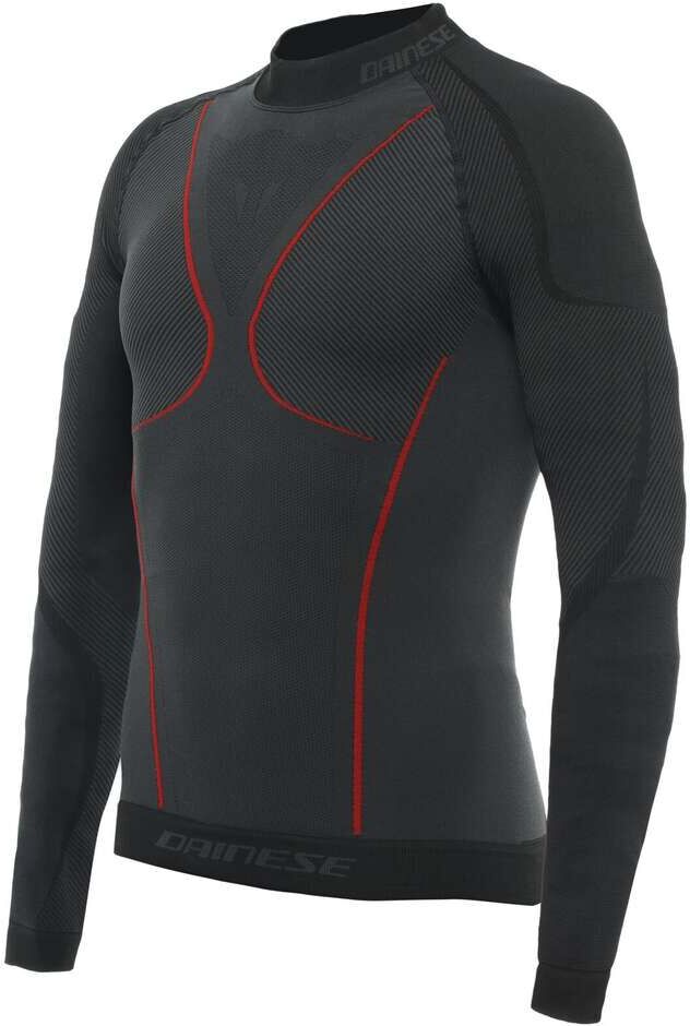 Maglia Termica Intima SL Dainese THERMO LS Nero Rosso taglia XS/S