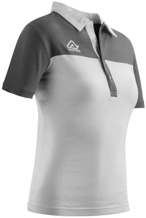 Polo Donna Casual Acerbis BELATRIX Bianco taglia S