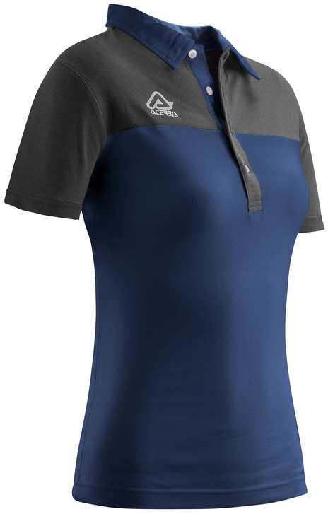 Polo Donna Casual Acerbis BELATRIX Blu taglia 2XL