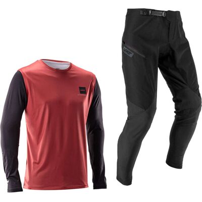 Completo Leatt Maglia e Pantaloni Mtb Gravity 1.0 Leatt Ross taglia 2X Completo Leatt Maglia e Pantaloni Mtb Gravity 1.0 Leatt Ross taglia 2X