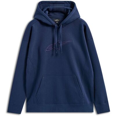 Felpa Alpinestars EMERGENT OVERSIZED Blu Marina taglia 2XL Felpa Alpinestars EMERGENT OVERSIZED Blu Marina taglia 2XL