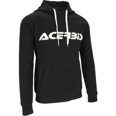 Felpa Casual Acerbis S-LOGO Nero 2 taglia 3XL Felpa Casual Acerbis S-LOGO Nero 2 taglia 3XL