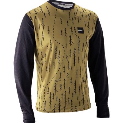 Maglia Leatt Mtb Trail 3.0 Long Sleeve Marrone taglia L Maglia Leatt Mtb Trail 3.0 Long Sleeve Marrone taglia L