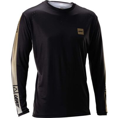 Maglia Leatt Tecnica Mtb Gravity 4.0 Manica Lunga Nero / Mar taglia L Maglia Leatt Tecnica Mtb Gravity 4.0 Manica Lunga Nero / Mar taglia L
