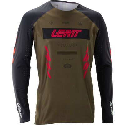 Maglia Leatt Tecnica Mtb Traspirante Gravity 5.0 Marrone taglia 2XL Maglia Leatt Tecnica Mtb Traspirante Gravity 5.0 Marrone taglia 2XL