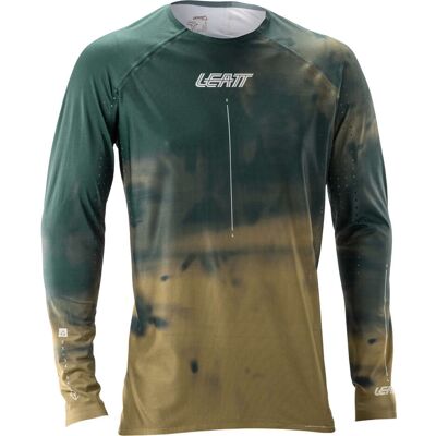 Maglia Leatt Tecnica Mtb Traspirante Gravity 5.0 Verde taglia L Maglia Leatt Tecnica Mtb Traspirante Gravity 5.0 Verde taglia L