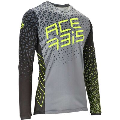 Maglia Moto Mtb Acerbis Modello WINTERFELL Grigio Giallo taglia L Maglia Moto Mtb Acerbis Modello WINTERFELL Grigio Giallo taglia L