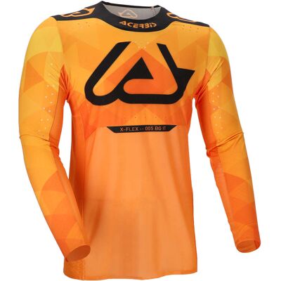 Maglia Motocross Enduro ACERBIS X-FLEX BLIZZARD 2.0 Arancio taglia 3XL Maglia Motocross Enduro ACERBIS X-FLEX BLIZZARD 2.0 Arancio taglia 3XL