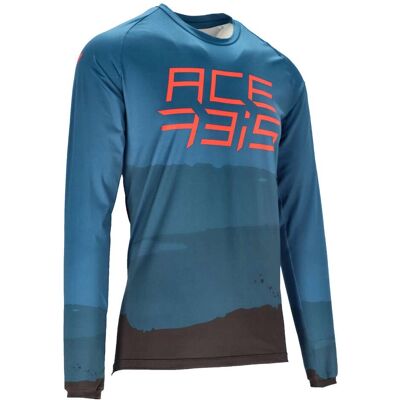 Maglia Mtb Acerbis Flex Speed Blu Nero taglia 2XL Maglia Mtb Acerbis Flex Speed Blu Nero taglia 2XL