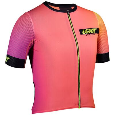 Maglia Mtb Donna Leatt MTB ENDURANCE 6.0 WOMEN Giallo Rosa taglia L Maglia Mtb Donna Leatt MTB ENDURANCE 6.0 WOMEN Giallo Rosa taglia L