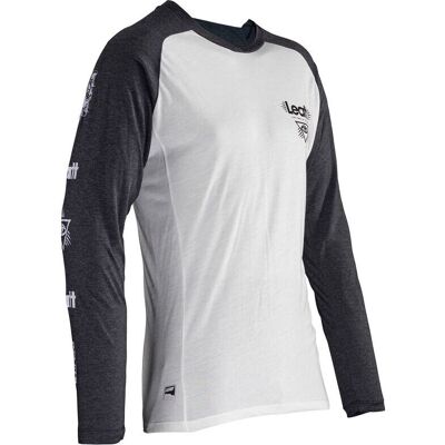 Maglia Mtb Leatt MTB GRAVITY 2.0 Bianco taglia L Maglia Mtb Leatt MTB GRAVITY 2.0 Bianco taglia L