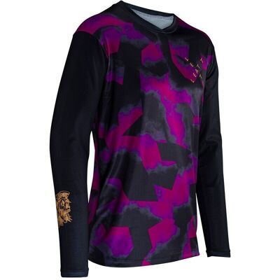 Maglia Mtb Leatt MTB GRAVITY 3.0 Viola taglia L Maglia Mtb Leatt MTB GRAVITY 3.0 Viola taglia L