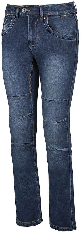 Hevik Pantaloni moto jeans hevik modello nashville lady blu denim