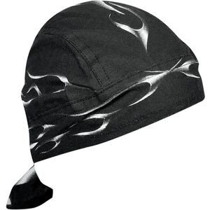 Bandana Sottocasco Moto Zanheadgear Flydanna Fiamma Nera taglia unica