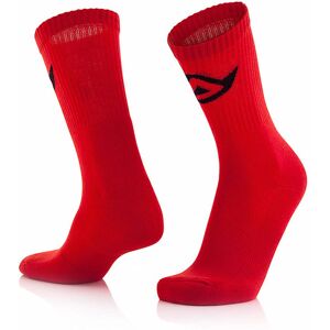 Calze Moto Corte Acerbis Cotton Socks Rosso taglia L/XL