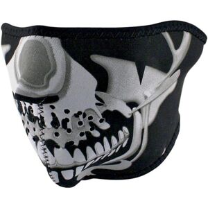 Collare Maschera Moto Zanheadgear Half Face Mask Teschio Cro taglia un