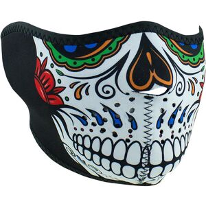 Collare Maschera Moto Zanheadgear Half Face Mask Teschio Mue taglia un