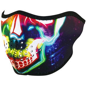 Collare Maschera Moto Zanheadgear Half Face Mask Teschio Neo taglia un