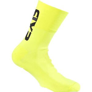 Copriscarpa Ciclismo Sixs Antivento SMART BOOTIE Nero Giallo taglia S