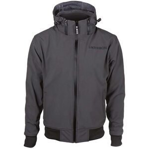 Felpa Moto Con Cappuccio Harisson STEWART Grigio taglia 2XL