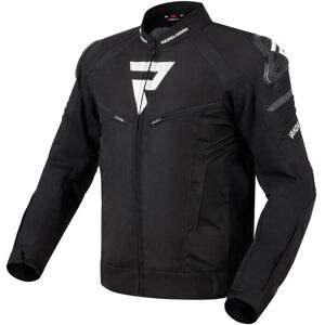 Giubbotto Moto Tessuto Rebelhorn VANDAL Nero Bianco taglia 4XL