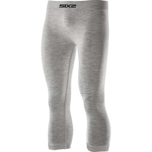 Leggings 3/4 Merinos Sixs PNX 3/4 MERINOS Wool Grey taglia S/M