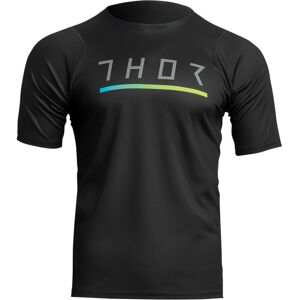 Maglia Bici Mtb Thor JERSEY Assist Caliber Nero taglia XL