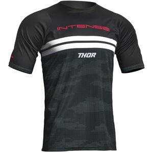 Maglia Bici Mtb Thor JERSEY Assist Decoy Nero Camo taglia L