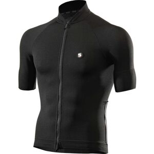 Maglia da Ciclismo Maniche Corte Sixs CHROMO JERSEY nero taglia S