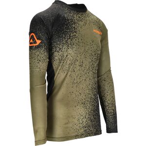 Maglia da Motocross Enduro ACERBIS X-DURO 2.0 Verde Militare taglia L