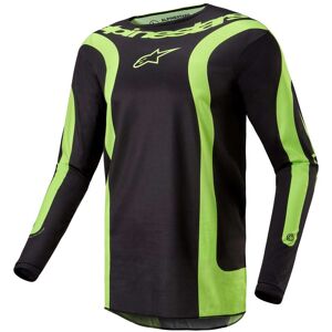 Maglia Moto Cross Enduro Alpinestars FLUID LURV Fluo Giallo taglia 2XL