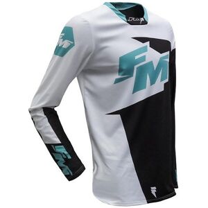 Maglia Moto Cross Enduro Fm racing X26 EXAGON 007 Bianco Tur taglia M